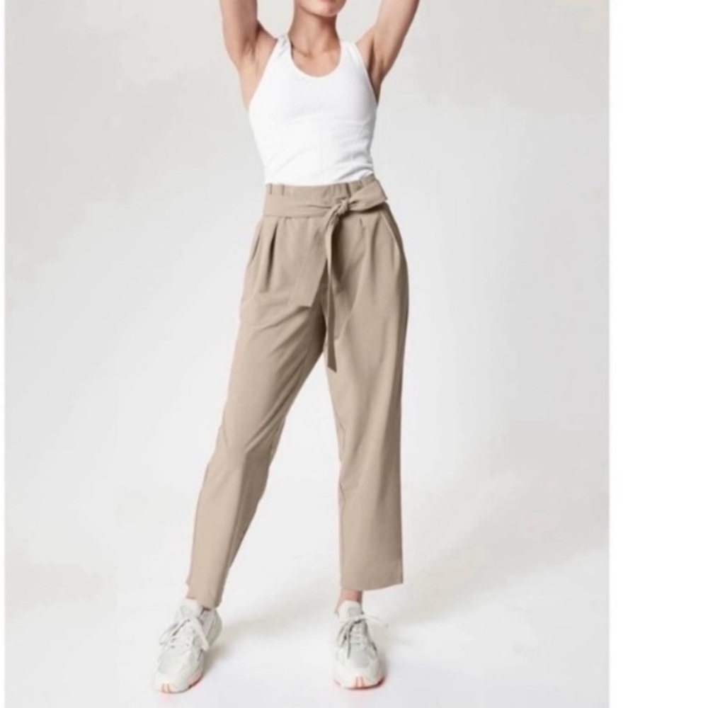 Athleta Skyline II High-Rise Paper bag Waist Pant